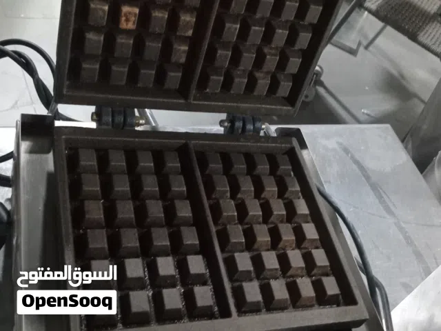 ماكينة وافل وماكينة تحميص سندويشات جديدة