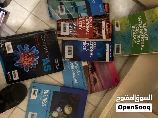 As book’s biology chemistry and even all Igcse books