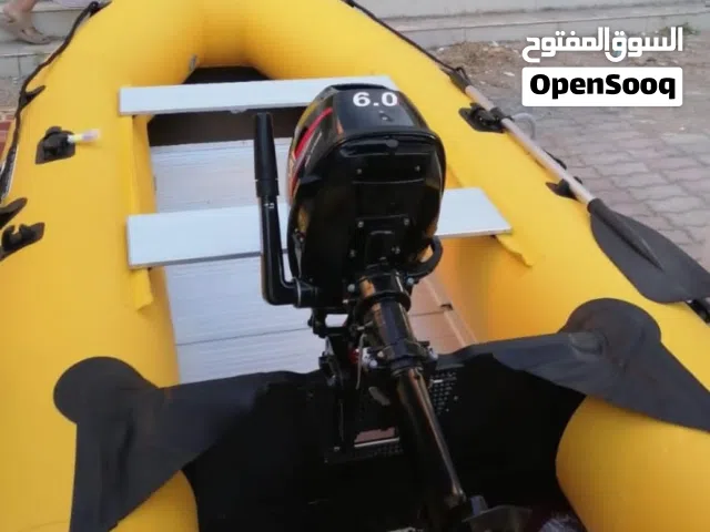 حصريا للبيع جديد قوارب مع محركات بحرية 3ونص و4 2 ستروك و4 ستورك و6 حصان