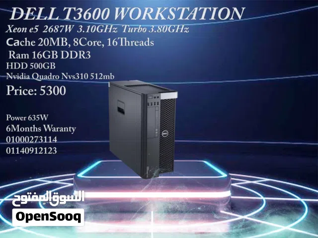 Dell T3600 WORKSTATION