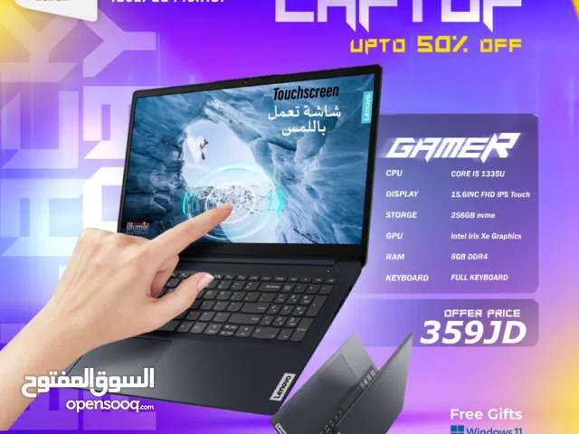 لابتوب لينوفو اي 5 Laptop Lenovo i5 Touch Screen بافضل الاسعار
