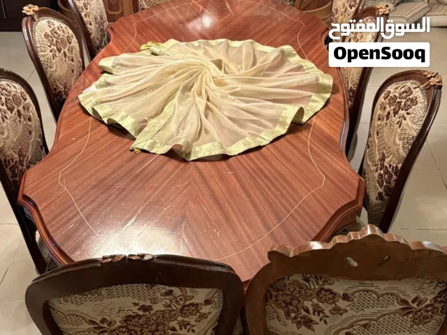 طاولة سفرة خشب