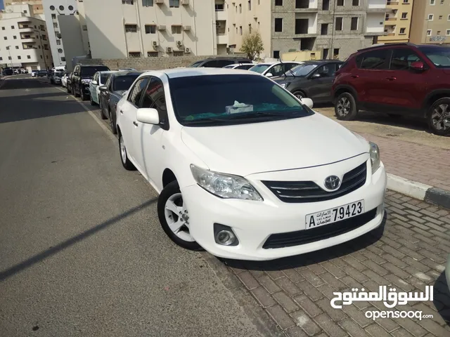 تويوتا كورولا 2013 خليجي للبيع بحاله ممتازه Toyota Corolla 2013 for sale in ajman