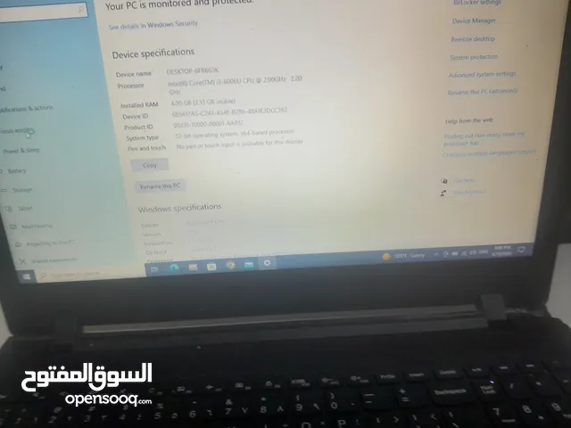 Windows Lenovo for sale  in Amman