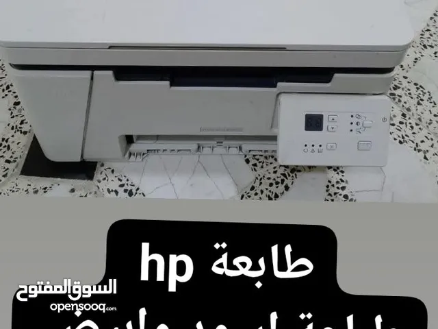 طابعة hp اسود وابيض مستخدامة