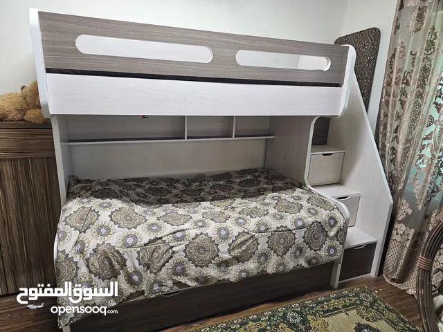 تخت خشب طابقين للبيع