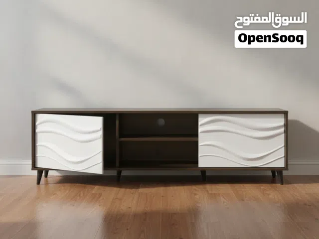 طاولة تلفزيون مودرن بتصميم موجي أنيق - TV 241772