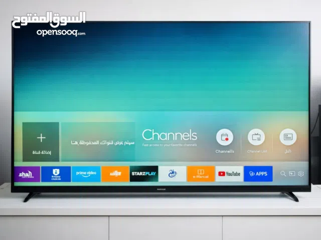 تلفزيون ذكي بشاشة كبيرة – صورة سينمائية وتجربة فاخرة