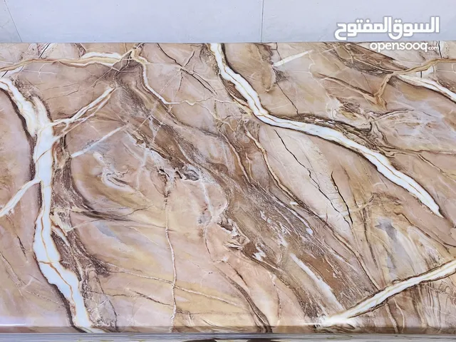 ميز طعام مرمر مع كراسي عدد 6