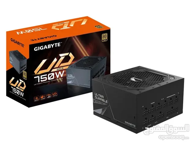 باور سبلاي - مزود طاقه لأجهزة الجيمنج GIGABYTE UD 750W 80+ GOLD FULLY MODULAR GAMING POWER SUPPLY