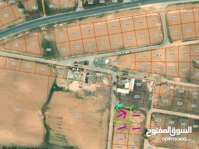 قطعة ارض من ارضي جنوب عمان زويزا للبيع على شارعين