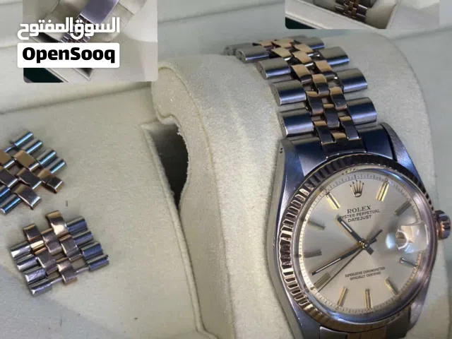 ROLEX DATE JUST 36mm STELL&GOLD FULL LINKS REF:1601