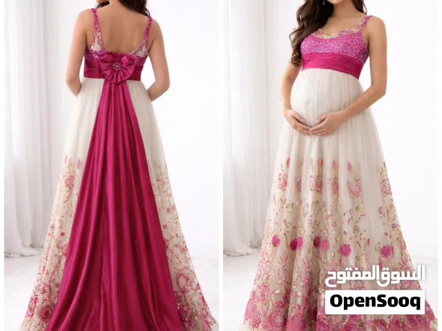 فستان سهرة للحامل