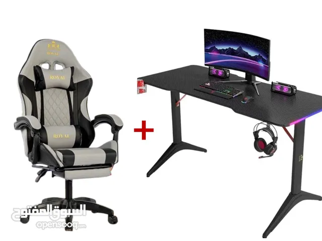 Gaming table with Rgb and Gaming Chair