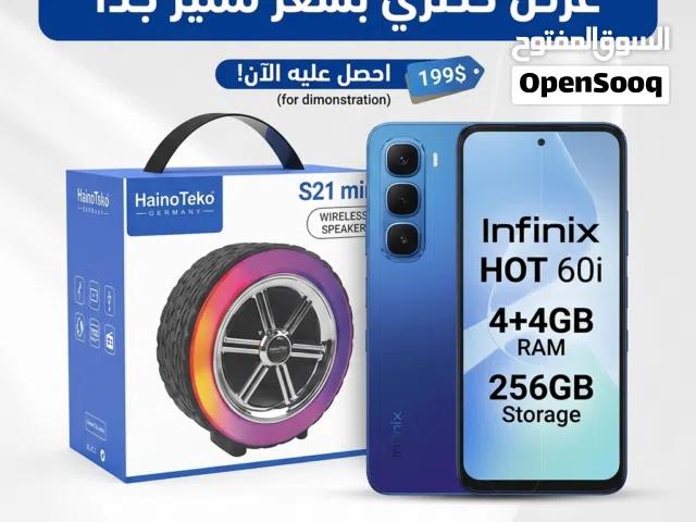 infinx hot 60i 4+4. 256. +سبيكر هاينو تيكو