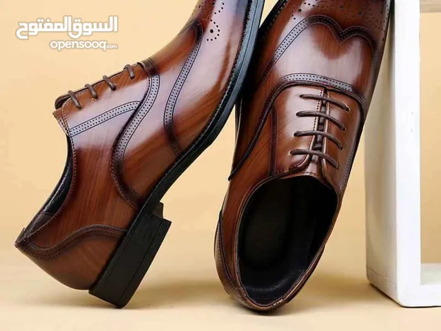 Men's office business leather shoes Size:38-48 Colour: Black/Brown