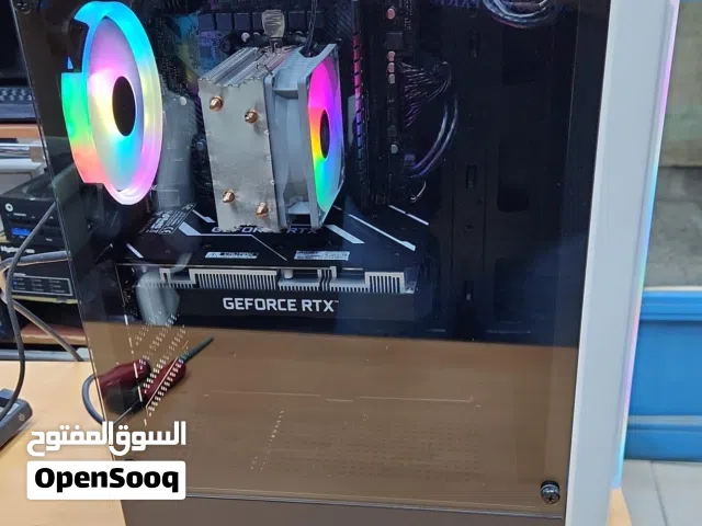للبيع بي سي جيمنق Core i5 12Gen256M.2 ssd+1TB SSD /16Ram/3050 6GB RTX كالجديد