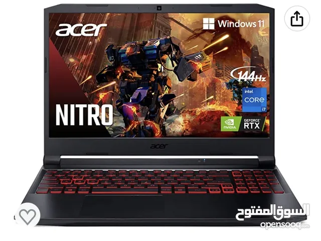 لابتوب نايترو5 laptop gaming ACER nitro 5
