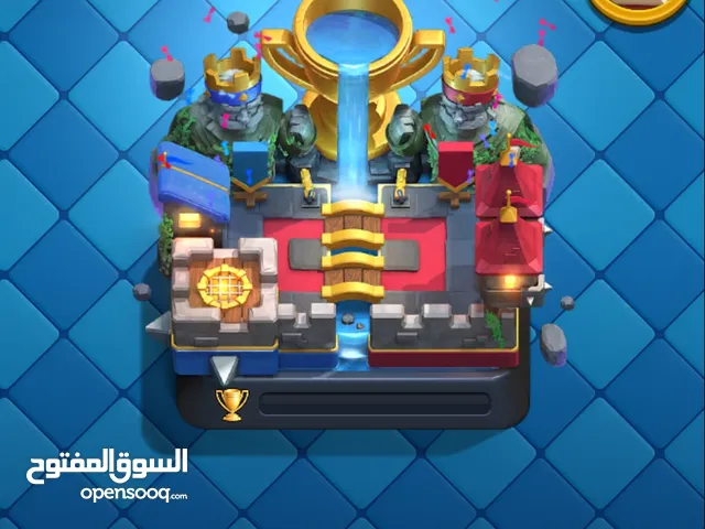 حساب كلاش رويال متعوب عليه ومرتب وفيه جواهر 1950 جوهرة ما مبين بالتصوير