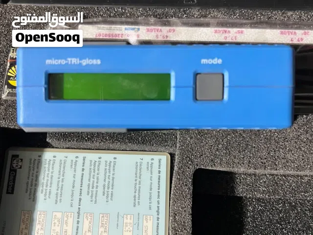 للبيع: جهاز قياس اللمعان الألماني الفاخر BYK-Gardner micro-TRI-gloss (جديد تماماً)