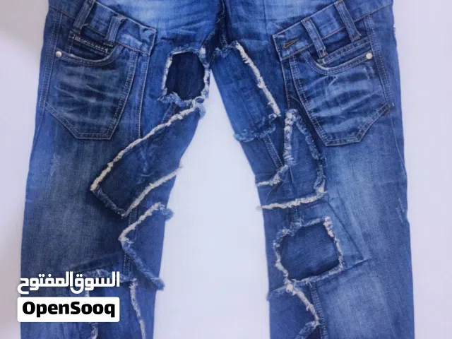 بنطلون جينز رجالي CIPOE BAXX أصلي – تصميم عصري ممزق – جودة عالية وحالة ممتازة