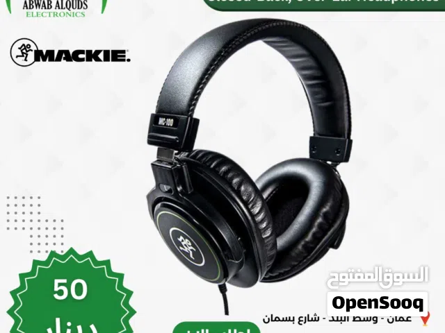 سماعة هدفون اصلي ماكيMackie MC-100 Professional Closed-Back Headphones