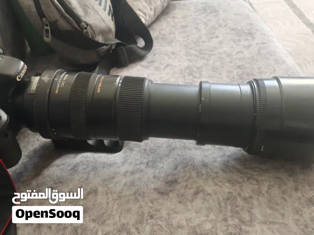 للبيع عدسه 150/500 زوم قوي كانون بحاله ممتازه وبسعر مغري عدسه جباره واذا تريد مع الكامره بسعر ثاني