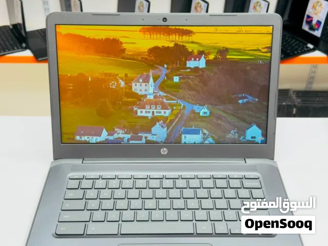 HP Chromebook 14.1  4GB RAM  32GB Storage  Sleek & Affordable