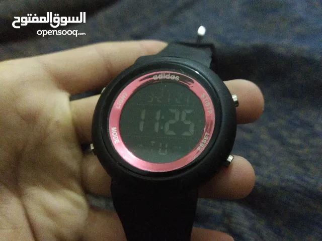 ساعات أديداس رجالي للبيع في عمان - ساعات ذكية : ساعات فضة