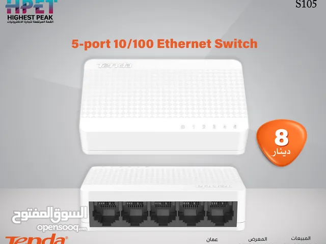 Tenda S105 موزع مداخل 5  100/10 Ethernet Switch