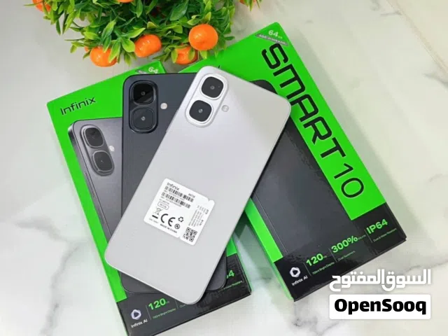 جهاز مستعمل ايام  بالكرتونة Smart 10 رام 8 جيجا 128 مكفول بالشركة متوفر توصيل وهدايا