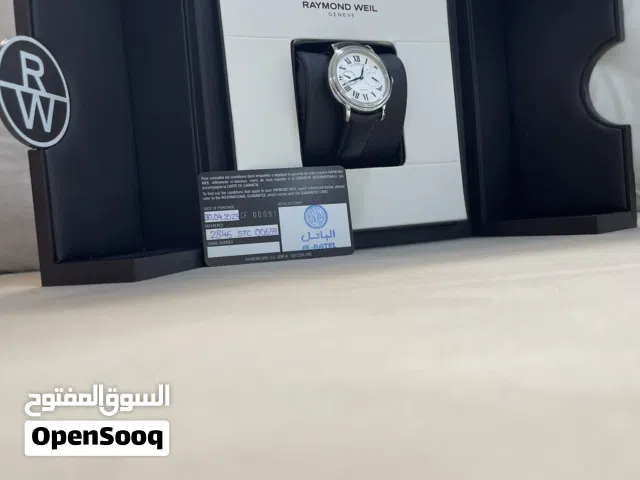 ساعة جديده صناعة سويسريه ماركة RAYMOND WILL GENEVE
