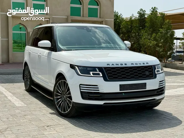 رنج روفر فوج SE موديل 2018 خليجي صبغ وكالة ستة سلندر سوبر جارج سوبر جارج صبغ الوكالة
