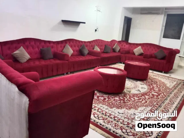 Luxury Red Majlis Sofa Set – Excellent Condition