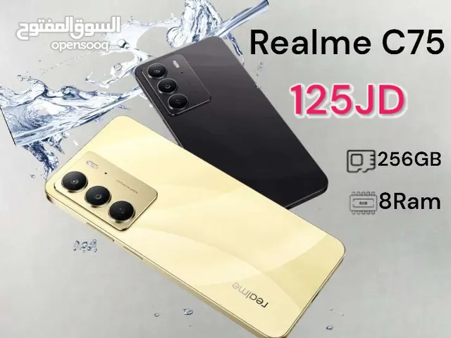 العرض الأقوى لدى فيم موبايل Realme C75 256GB كفالة الوكيل