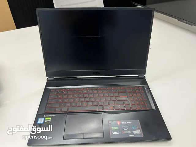 لابتوب للمصممين والكيمنك Msi