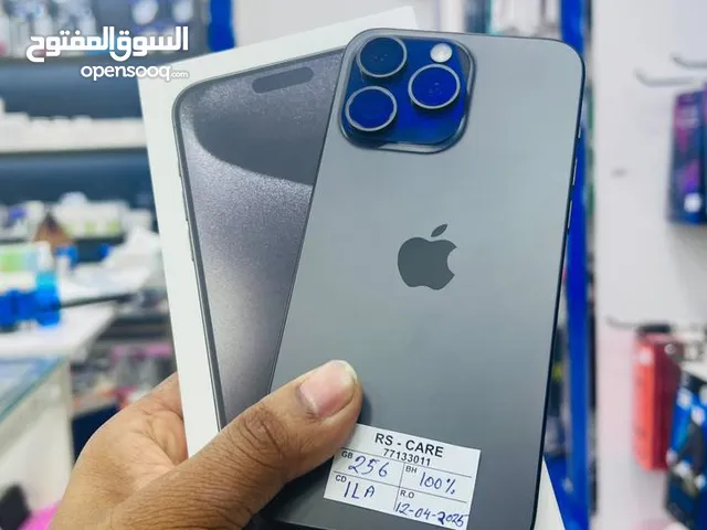 iPhone 15 Pro Max, 256gb Black Titanium Arabic