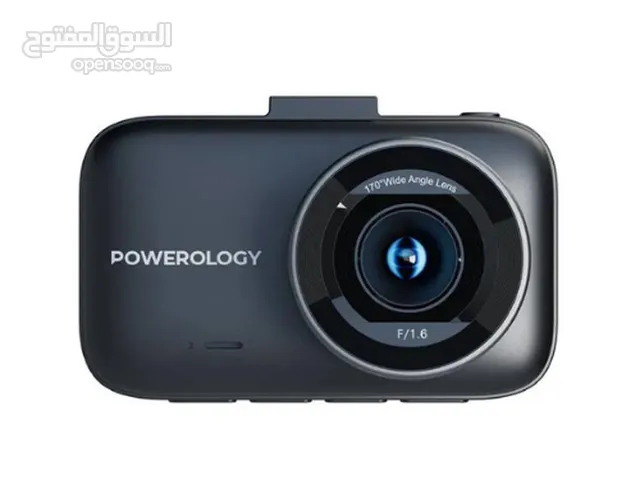 Powerology Dash Camera 4K Ultra With High Utility Built-in Sensors - Black  كاميرا Powerology Dash