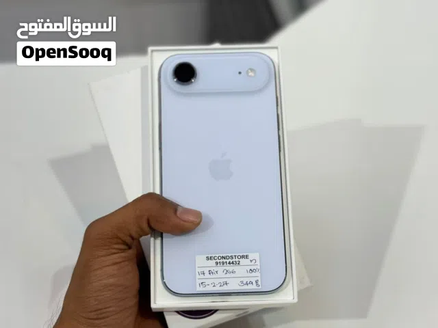 iPhone 17 Air 256 GB with 100% BH - Apple warranty till 2/27- Fine working