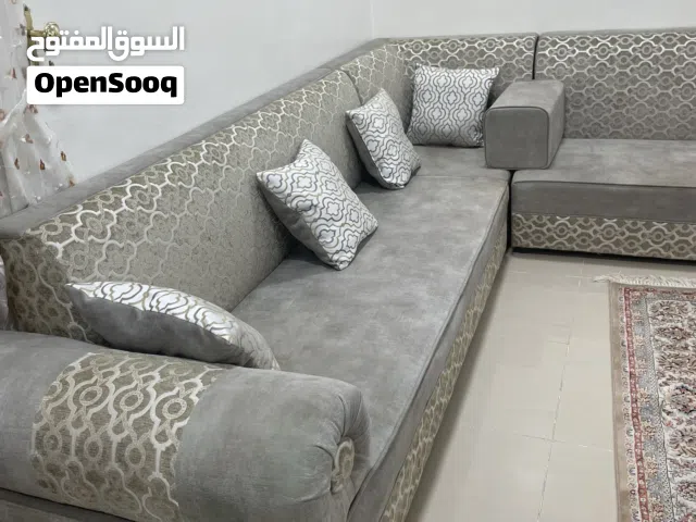 طقم كنب كامل نضيف