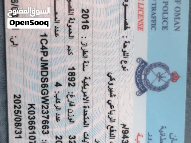 2016 Jeep Cherokee Limited SUV with Panoramic Roof and Advanced Features - GCC Specs