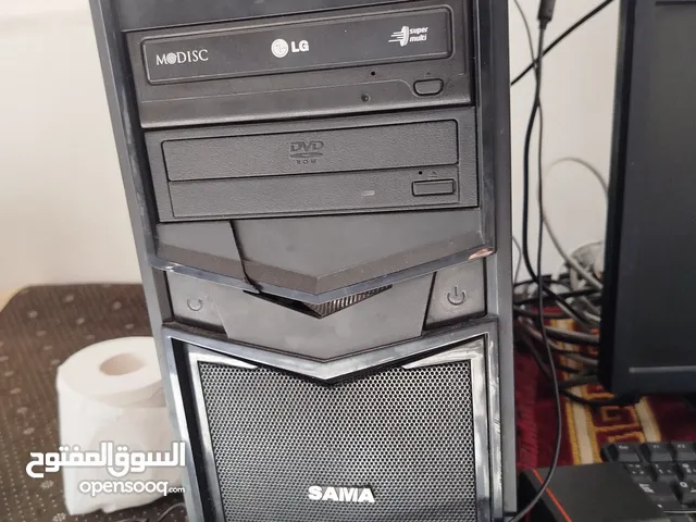 جهاز من نوع Lg مع شاشة acer مع كامل العدة من فأرة وكيبورد وسماعات