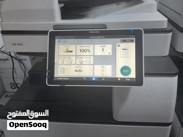 طابعة ريكو 4055 بحالة الوكالة