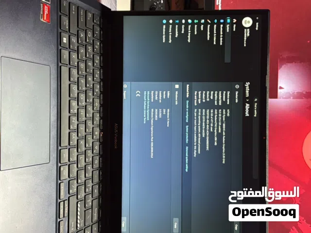 Laptop asus vivobook ryzen 7 16gb ram لابتوب