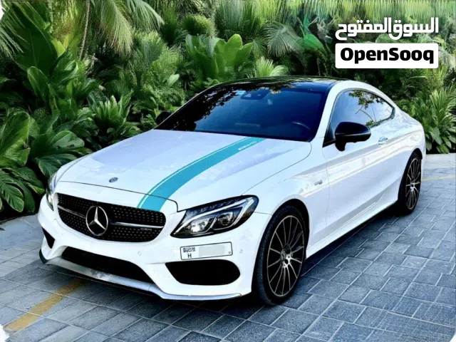 Mercedes-AMG C43 V6 Bi-Turbo GCC Specs Accident-Free Original paint in Perfect condition inside-out