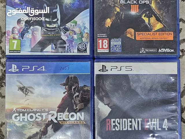 Ps4 and Ps5 games