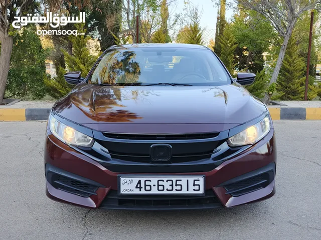 هوندا سيفيك موديل 2018 فحص كامل وفل كامل اتوماتيك شاشه وكاميرا