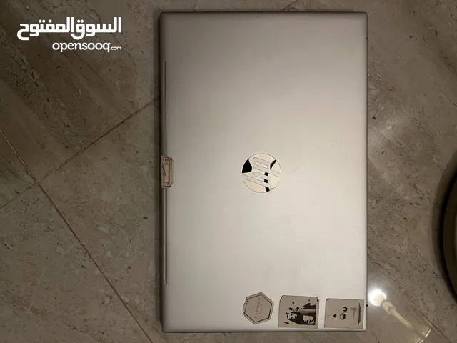 لابتوب HP i7 اللون فضي