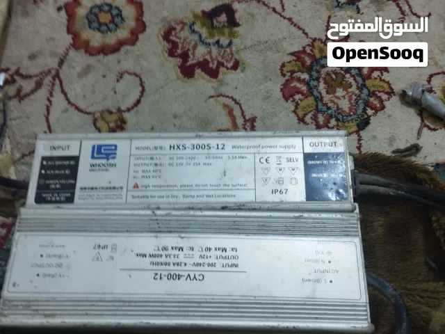 محول من كهرباء الي 220 الاعلانات من 220 الى 12 فولت مستخدم للبيع