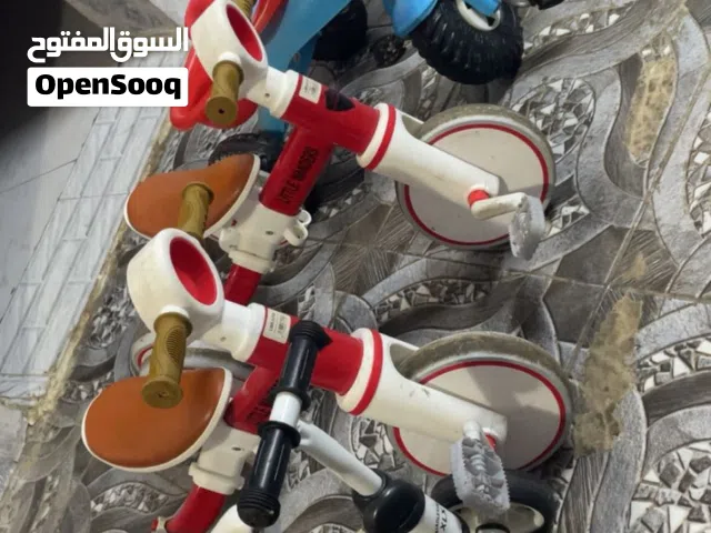 مجموعة سياكل أطفال بحاله جيده